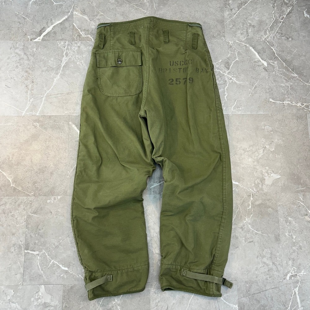 70s Vintage Alpha Industries Vietnam Militray Trousers Men Medium Bristol Bay